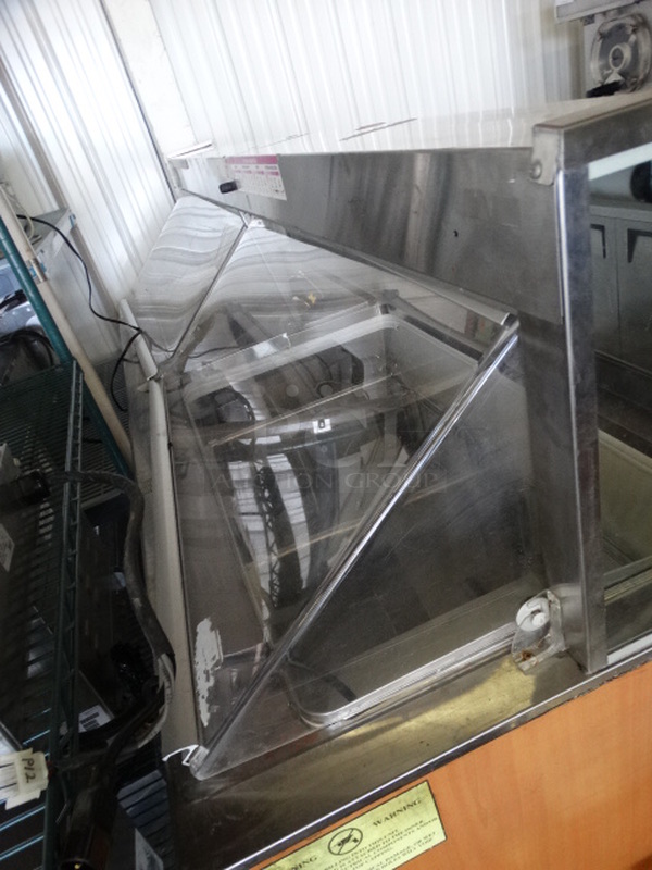 NICE! Stainless Steel Commercial Floor Style Ice Cream Dipping Cabinet. 89.5x30x57. Tested and Working! - Image 5 of 5