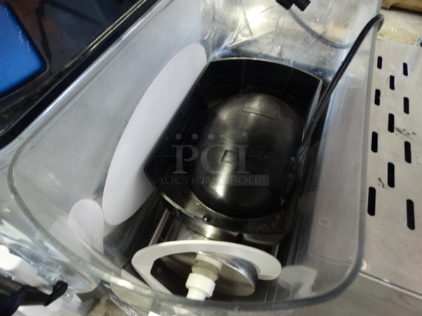 GREAT! Bunn Stainless Steel Commercial Countertop 2 Hopper Slushie Machine. 16x22x32 - Image 4 of 8
