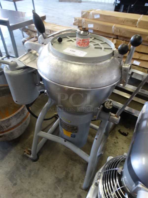 AMAZING! Hobart Model VCM25 Stainless Steel Commercial Floor Style Vertical Cutter Mixer. 208 Volts, 3 Phase. 32x21x42 - Image 3 of 11