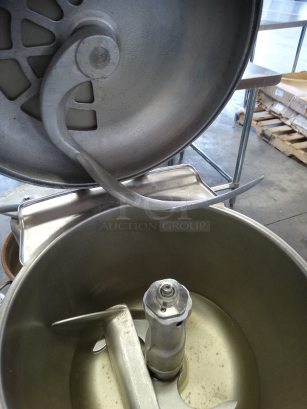 AMAZING! Hobart Model VCM25 Stainless Steel Commercial Floor Style Vertical Cutter Mixer. 208 Volts, 3 Phase. 32x21x42 - Image 7 of 11