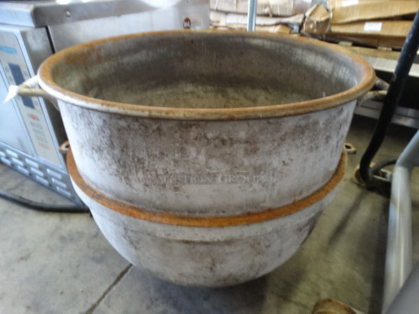 Hobart Metal 60 Quart Mixing Bowl. 24x19x17