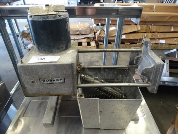 Hobart Model 403 Metal Commercial Countertop Meat Tenderizer. In Pieces. 115 Volts, 1 Phase. 20x10x19