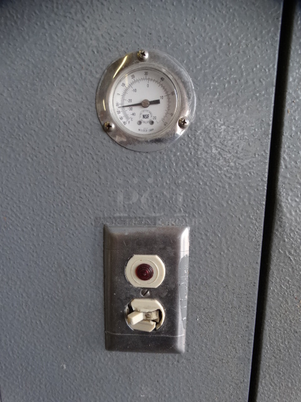 FANTASTIC! 6'x4'x6.5' Norlake SELF CONTAINED Walk In Freezer Box w/ Floor, Norlake Model CPF50C Condenser and Copeland Compressor. 115 Volts, 1 Phase. 6'x4'x6.5'  - Image 6 of 12