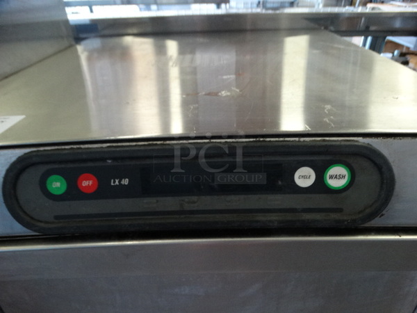 SWEET! Hobart Model LX40M Stainless Steel Commercial Undercounter Dishwasher. 208 Volts, 1 Phase. 24x25x34 - Image 4 of 8
