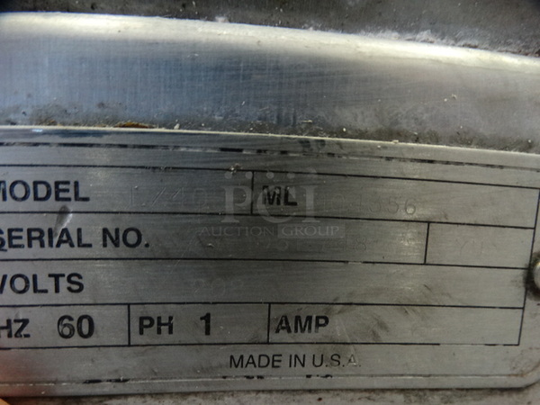 SWEET! Hobart Model LX40M Stainless Steel Commercial Undercounter Dishwasher. 208 Volts, 1 Phase. 24x25x34 - Image 7 of 8