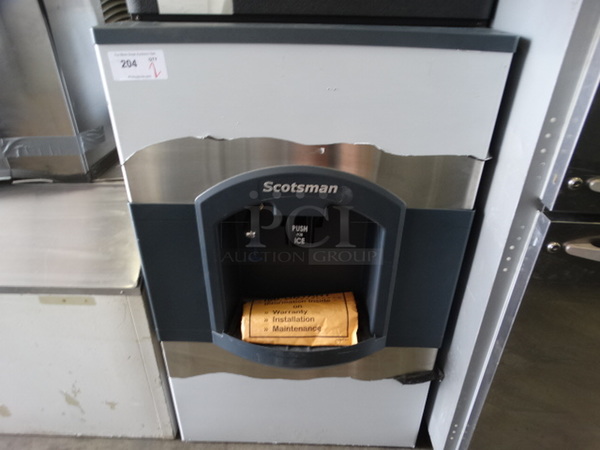 2 SWEET! Items; Ice O Matic Model ICE1006HW2 Stainless Steel Commercial Ice Machine Head and Scotsman Model HD30W-1H Stainless Steel Commercial Hotel Ice Dispenser. 208/230 Volts, 1 Phase. 30x33x74. 2 Times Your Bid! Makes One Unit - Image 5 of 7