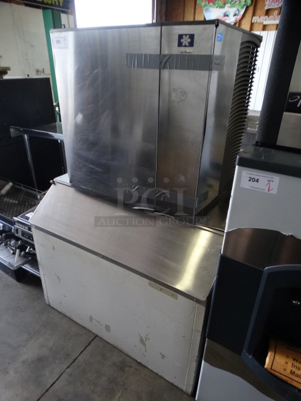 2 GREAT! Items; Manitowoc Model SD1203W Stainless Steel Commercial Ice Machine Head and Commercial Ice Machine Bin. 42.5x31x62. 2 Times Your Bid! Makes One Unit - Image 2 of 6