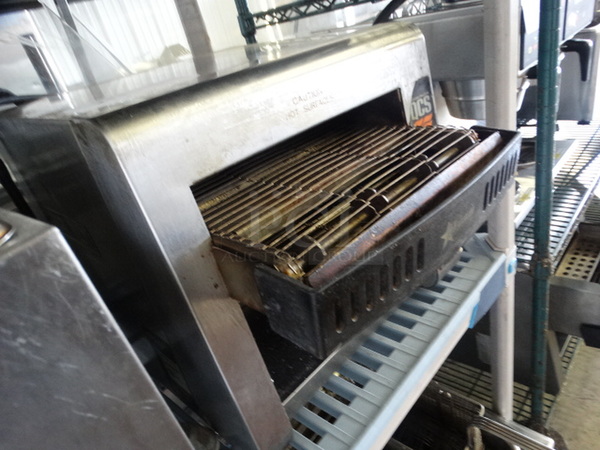 NICE! QCS Model QCS-1-350 Stainless Steel Commercial Countertop Electric Powered Conveyor Oven. 120 Volts, 1 Phase. 14x19x13 - Image 3 of 5