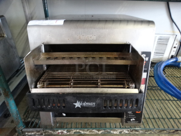 NICE! QCS Model QCSE-2-600HW Stainless Steel Commercial Countertop Conveyor Oven. 208 Volts, 1 Phase. 15x23x16