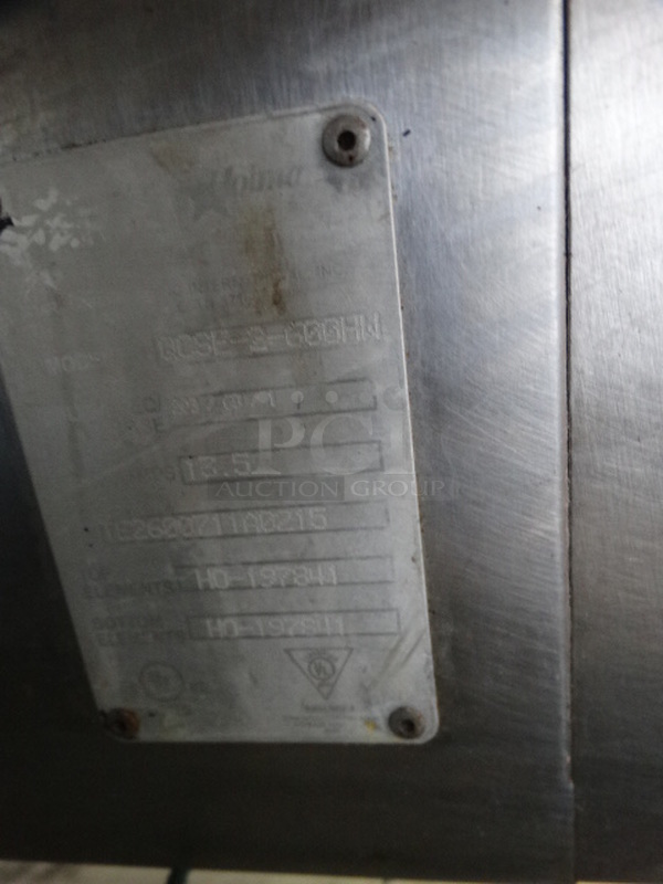 NICE! QCS Model QCSE-2-600HW Stainless Steel Commercial Countertop Conveyor Oven. 208 Volts, 1 Phase. 15x23x16 - Image 6 of 6