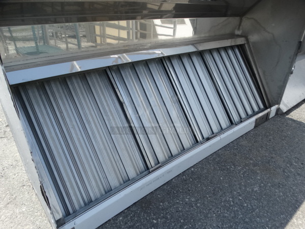 WOW! 6' Stainless Steel Commercial Grease Hood w/ Filters. 72x42x20 - Image 2 of 5