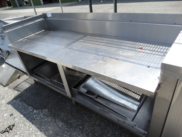 Stainless Steel Commercial Work Top Counter w/ Undershelf. 108x27x38 - Image 3 of 4