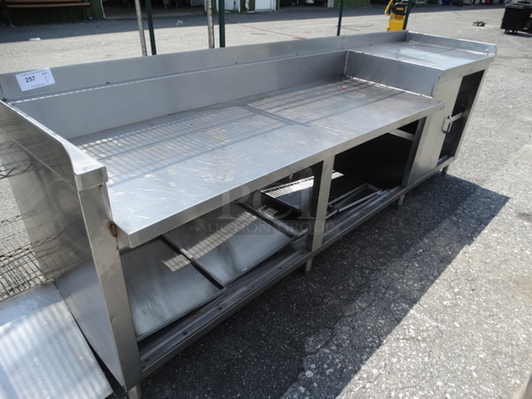 Stainless Steel Commercial Work Top Counter w/ Undershelf. 108x27x38 - Image 4 of 4