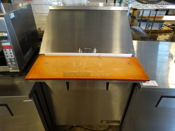 SWEET! 2016 True Model TSSU-27-12M-C Stainless Steel Commercial Sandwich Salad Prep Table Bain Marie Mega Top on Commercial Casters. 115 Volts, 1 Phase. 27.5x35.5x47. Tested and Working!