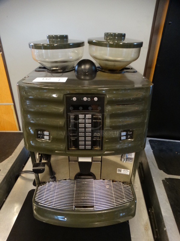 FANTASTIC! Schaerer Model SCA1 Coffee Art Plus Automatic Coffee Machine w/ 2 Hopper Bean Grinders and Steam Wand. 200-220 Volts. 17x21x28