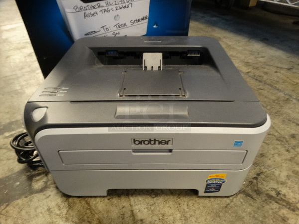 IN ORIGINAL BOX! Brother Model HL-2170W Countertop Printer. 15x15x7