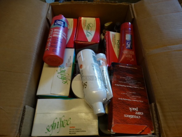 ALL ONE MONEY! Lot of Various Items Including Detangling Conditioning Shampoo and Moisturizing Shampoo!