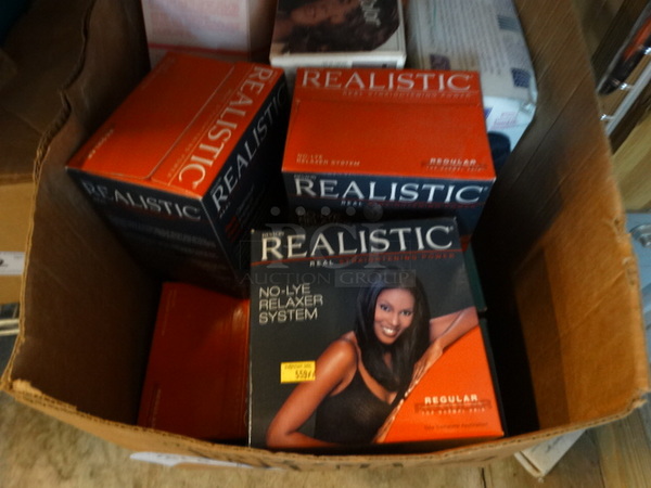 ALL ONE MONEY! Lot of Realistic No Lye Relaxer System!
