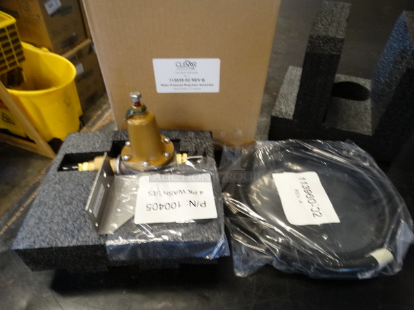 2 BRAND NEW IN BOX! Water Pressure Regulator Assembly. 2 Times Your Bid!