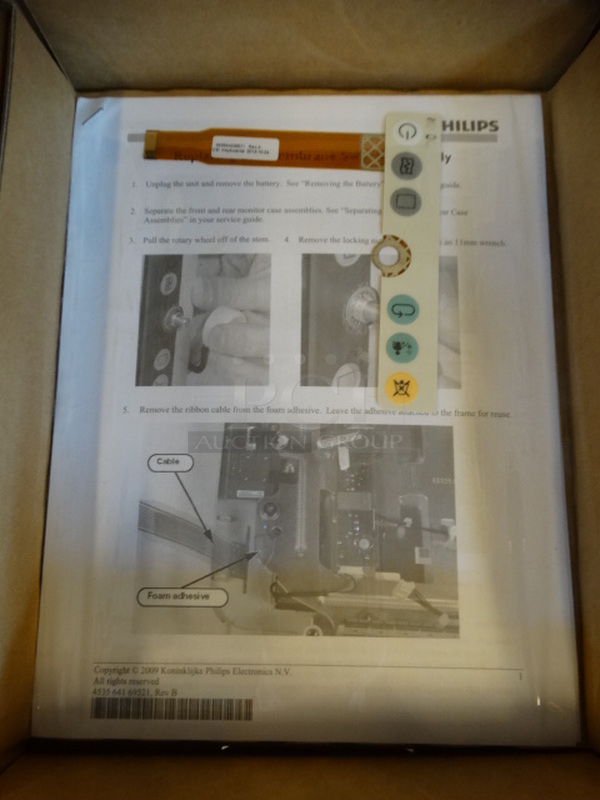 BRAND NEW IN BOX! Philips KBD VS3 Membrane Replacement Kit