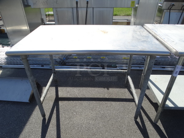 Stainless Steel Table. 48x30x34