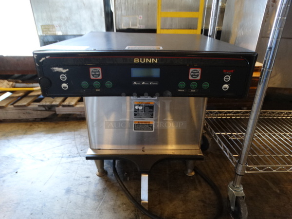 GREAT! 2010 Bunn Model ICB-TWIN Stainless Steel Commercial Countertop Dual Coffee Machine. 120/240 Volts, 1 Phase. 20x23x23