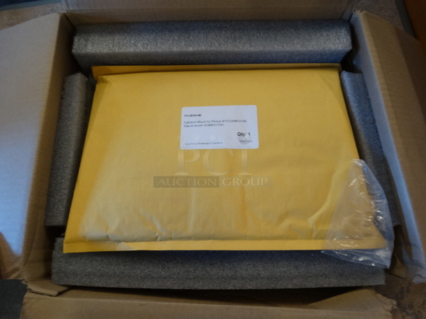 2 BRAND NEW IN BOX! Camlock Mount for Philips M1013A/M1019A Gas Analyzer and Top Shelf Plate. 2 Times Your Bid!