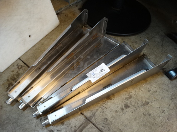 4 Metal Legs for Convection Oven. 5.5x5.5x25.5. 4 Times Your Bid!