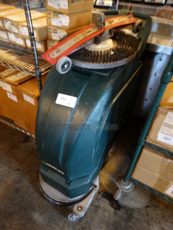 GREAT! Nobles Green Commercial Floor Cleaning Machine. 21x35x41