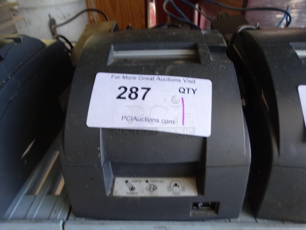 Epson Model M188B Receipt Printer. 6x10x5.5