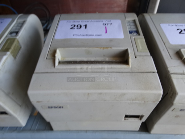 Epson Model M129B Receipt Printer. 6x8x6
