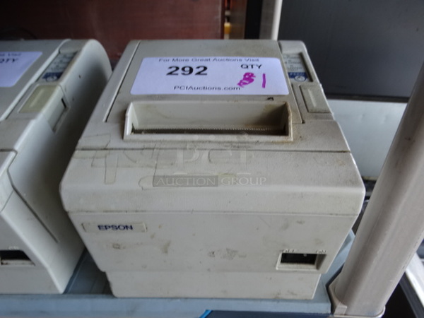 Epson Model M129B Receipt Printer. 6x8x6