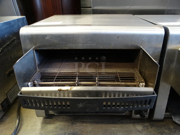 GREAT! Star Holman Model QCS-3-95ARB Stainless Steel Commercial Countertop Electric Powered Conveyor Oven. 208 Volts, 1 Phase. 19x22x16