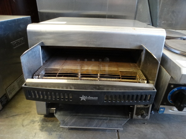 GREAT! Star Holman Model QCS-3-95ARB Stainless Steel Commercial Countertop Electric Powered Conveyor Oven. 208 Volts, 1 Phase. 19x22x16