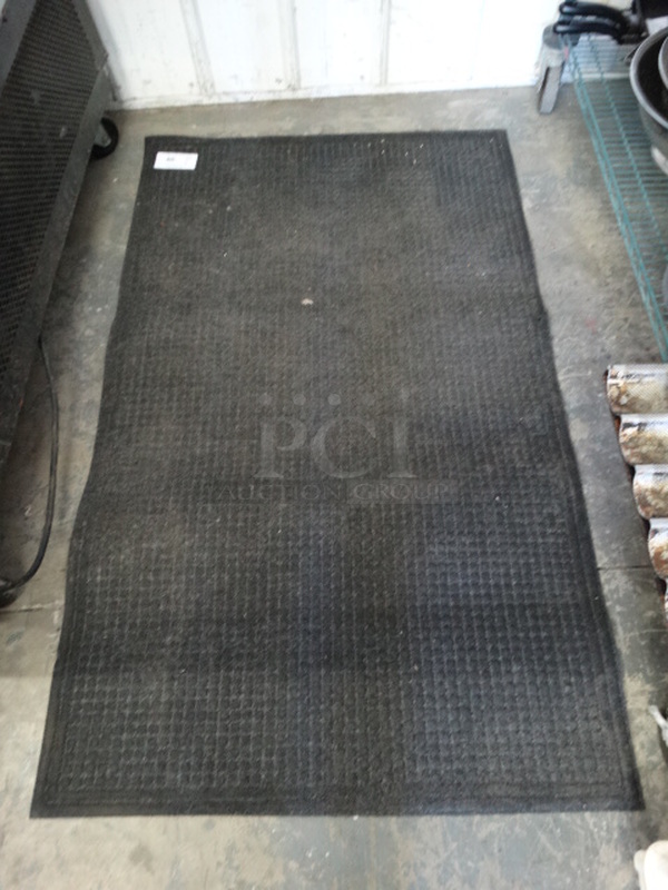 Black Floor Mat. 60x36