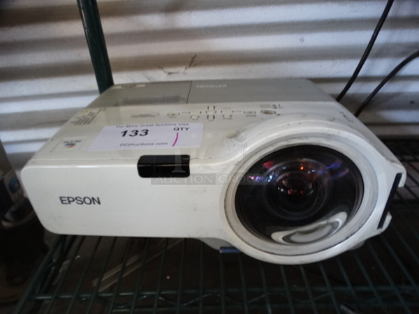 Epson Model H281A LCD Projector. 13x10x6