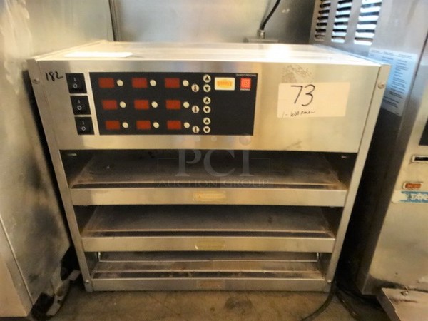 NICE! Stainless Steel Commercial Countertop Warmer. 22.5x14.5x20.5. Tested and Working!