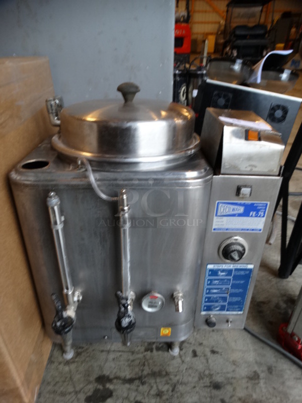 NICE! Cecilware Model FE-75 Stainless Steel Commercial Automatic Coffee Urn. 21x18x26