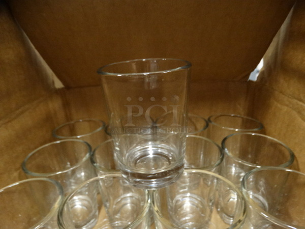 13 Beverage Glasses. 2.5x2.5x3. 13 Times Your Bid!