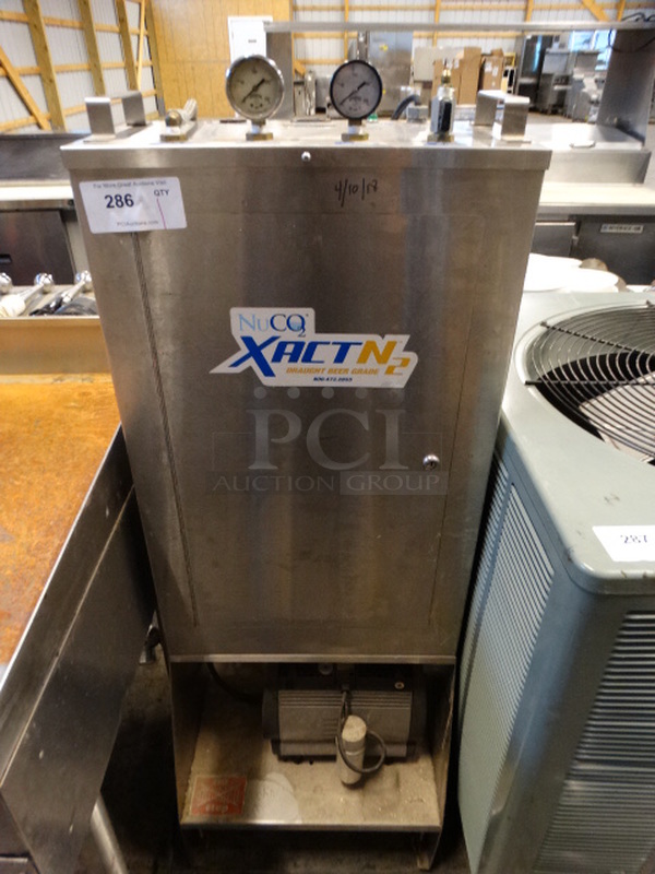 NuCO0 XactN2 Metal Commercial Draught Beer Grade Carbonator. 19x14x54