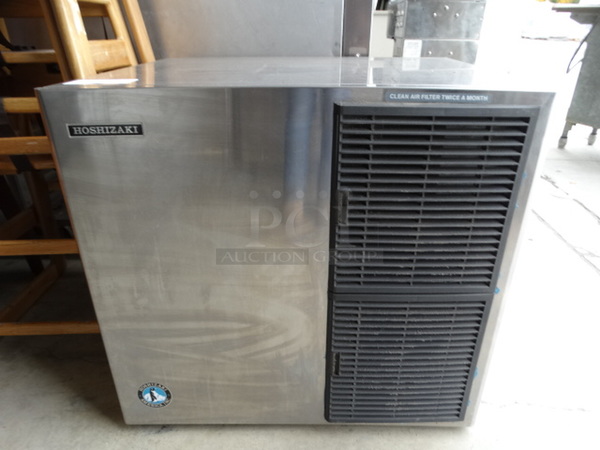 GREAT! Hoshizaki Model KMD-850MAH Stainless Steel Commercial Ice Machine Head. 208-230 Volts, 1 Phase. 30x25x28.5 - Image 1 of 7