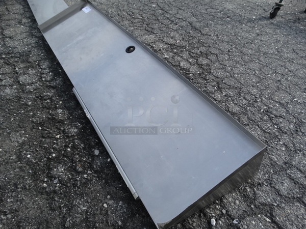 Stainless Steel Shelf. 72x18x10 - Image 2 of 4