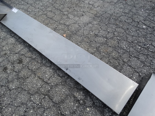 Stainless Steel Shelf. 79x12x6 - Image 3 of 5