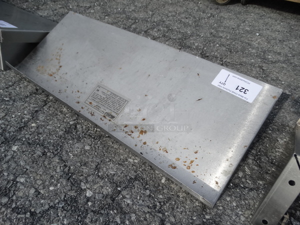 Stainless Steel Shelf. 30x12x6 - Image 2 of 4