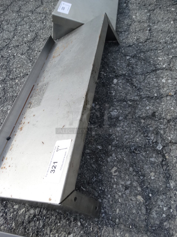 Stainless Steel Shelf. 30x12x6 - Image 4 of 4