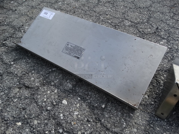 Stainless Steel Shelf. 30x12x6 - Image 2 of 4