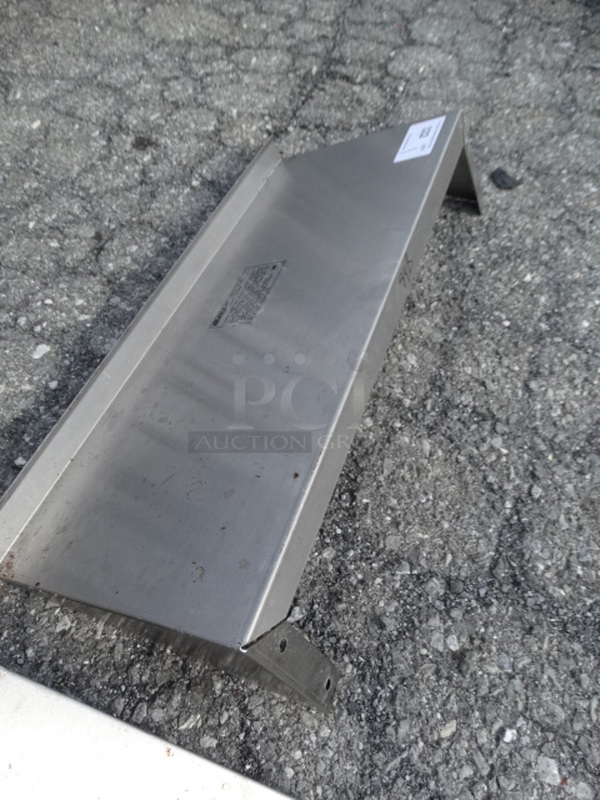 Stainless Steel Shelf. 30x12x6 - Image 3 of 4