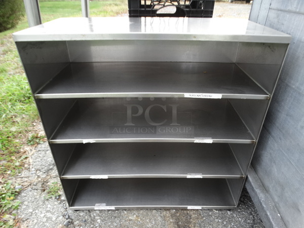 Stainless Steel 4 Tier Shelf. 