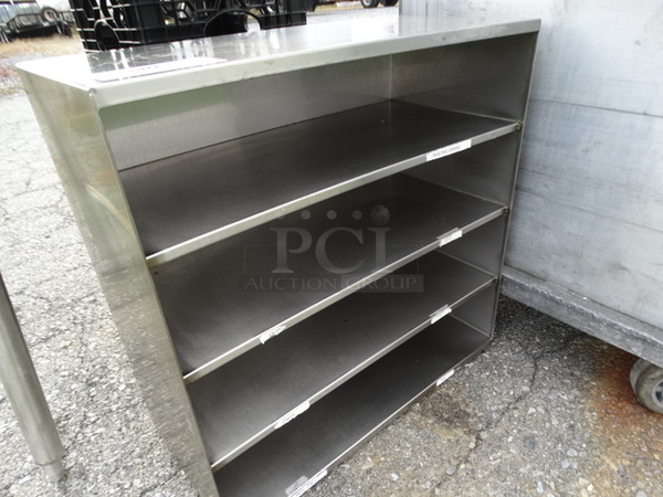 Stainless Steel 4 Tier Shelf.  - Image 2 of 3