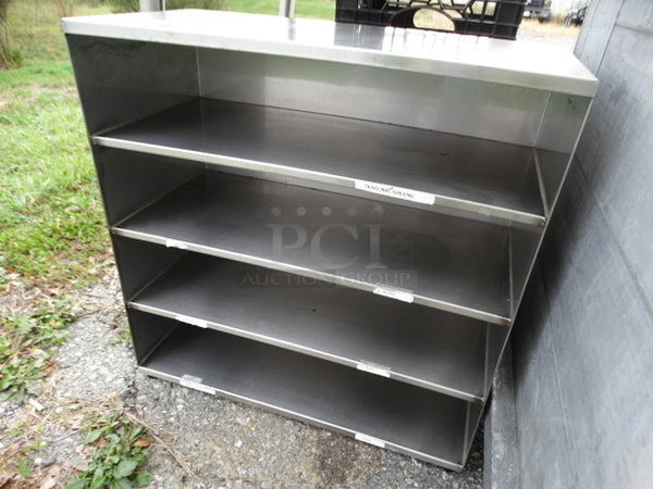 Stainless Steel 4 Tier Shelf.  - Image 3 of 3